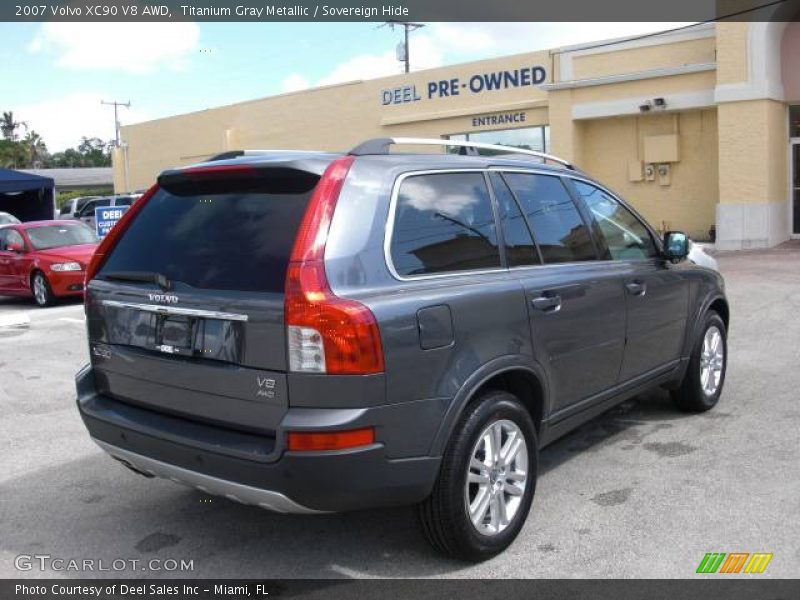 Titanium Gray Metallic / Sovereign Hide 2007 Volvo XC90 V8 AWD