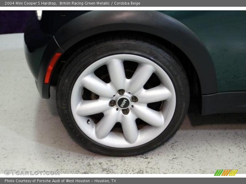 British Racing Green Metallic / Cordoba Beige 2004 Mini Cooper S Hardtop