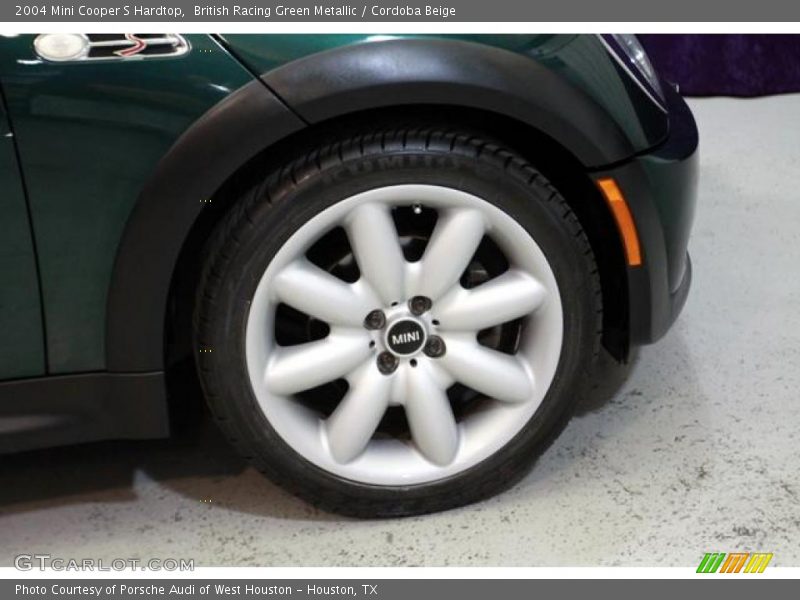 British Racing Green Metallic / Cordoba Beige 2004 Mini Cooper S Hardtop
