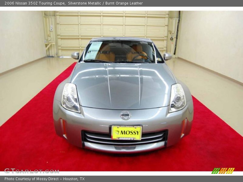 Silverstone Metallic / Burnt Orange Leather 2006 Nissan 350Z Touring Coupe