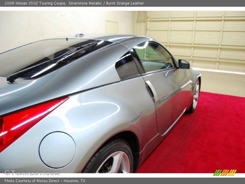 Silverstone Metallic / Burnt Orange Leather 2006 Nissan 350Z Touring Coupe