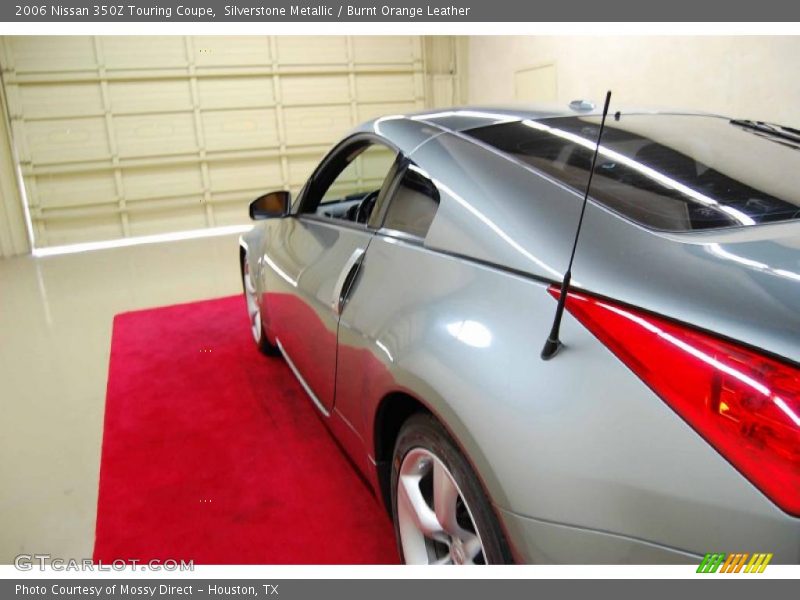 Silverstone Metallic / Burnt Orange Leather 2006 Nissan 350Z Touring Coupe