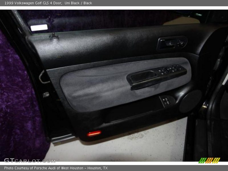 Uni Black / Black 1999 Volkswagen Golf GLS 4 Door