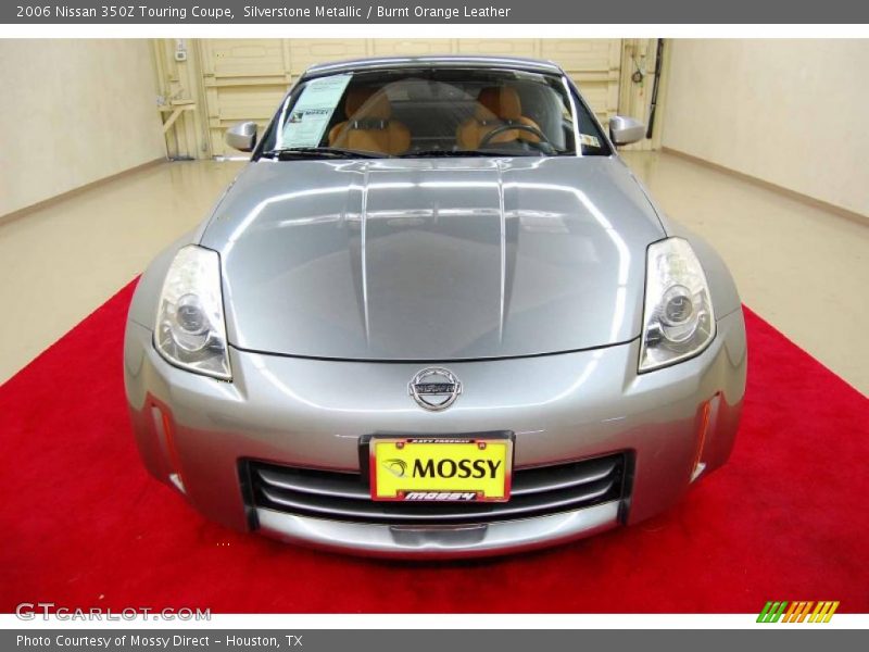Silverstone Metallic / Burnt Orange Leather 2006 Nissan 350Z Touring Coupe