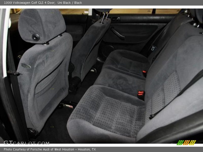 Uni Black / Black 1999 Volkswagen Golf GLS 4 Door
