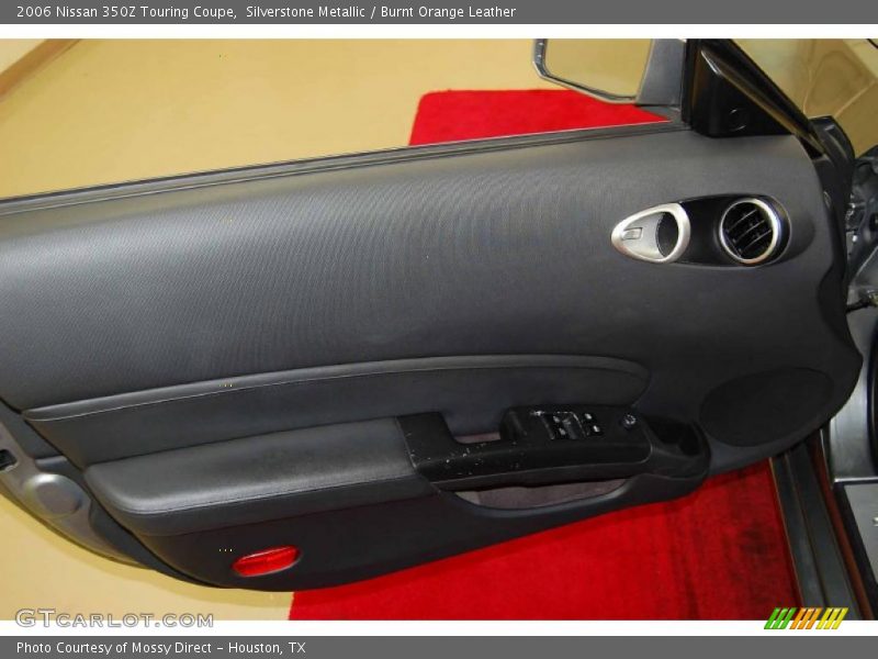 Silverstone Metallic / Burnt Orange Leather 2006 Nissan 350Z Touring Coupe