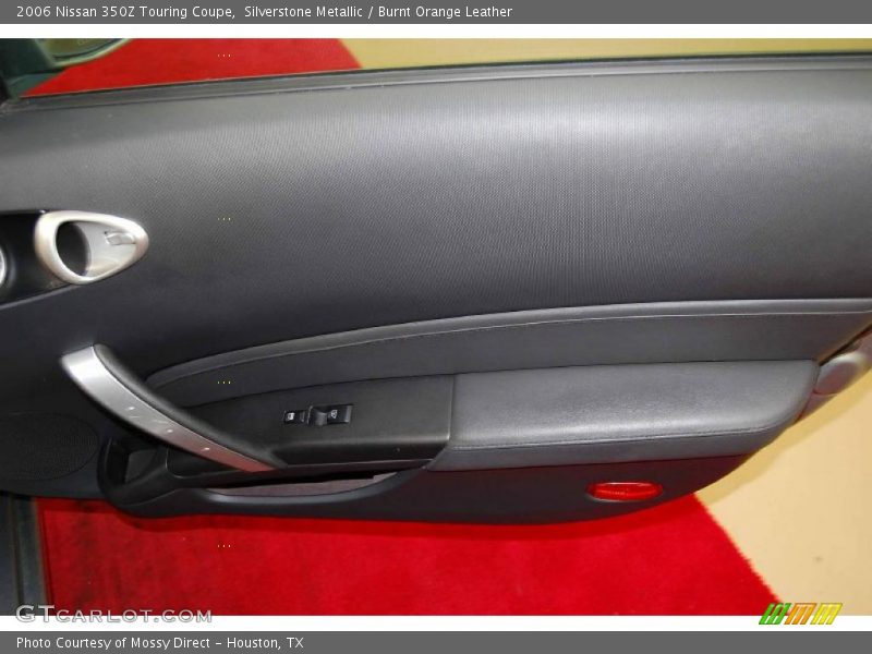 Silverstone Metallic / Burnt Orange Leather 2006 Nissan 350Z Touring Coupe