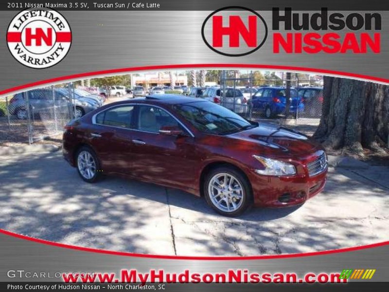 Tuscan Sun / Cafe Latte 2011 Nissan Maxima 3.5 SV