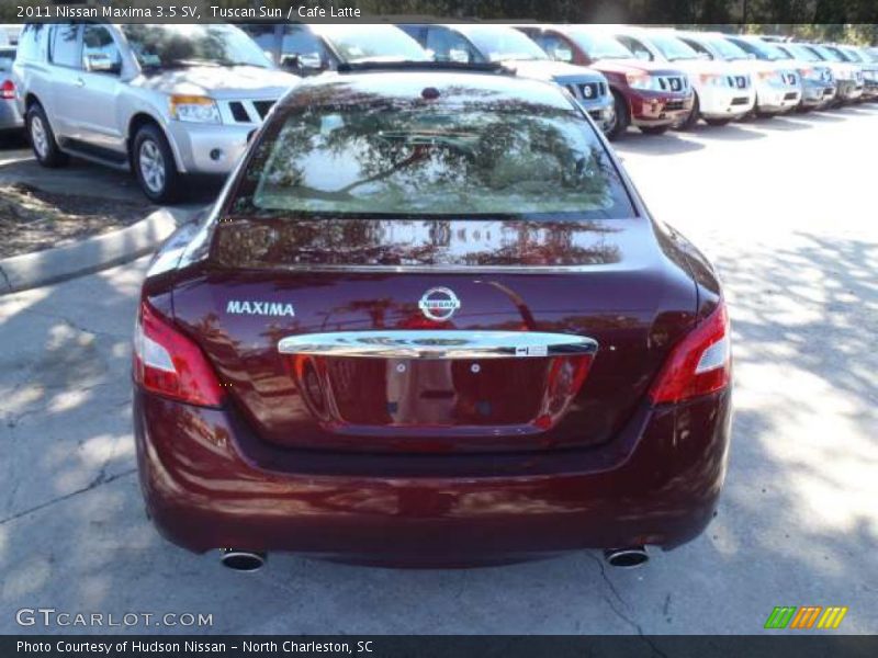 Tuscan Sun / Cafe Latte 2011 Nissan Maxima 3.5 SV