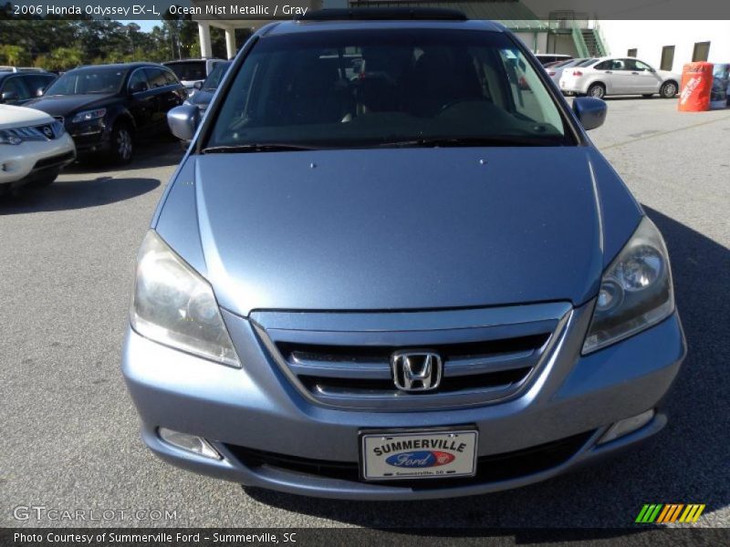 Ocean Mist Metallic / Gray 2006 Honda Odyssey EX-L