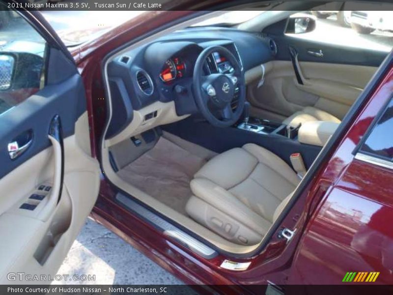  2011 Maxima 3.5 SV Cafe Latte Interior