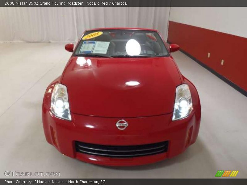 Nogaro Red / Charcoal 2008 Nissan 350Z Grand Touring Roadster