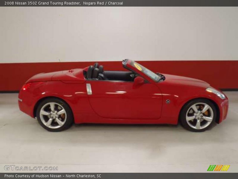 Nogaro Red / Charcoal 2008 Nissan 350Z Grand Touring Roadster