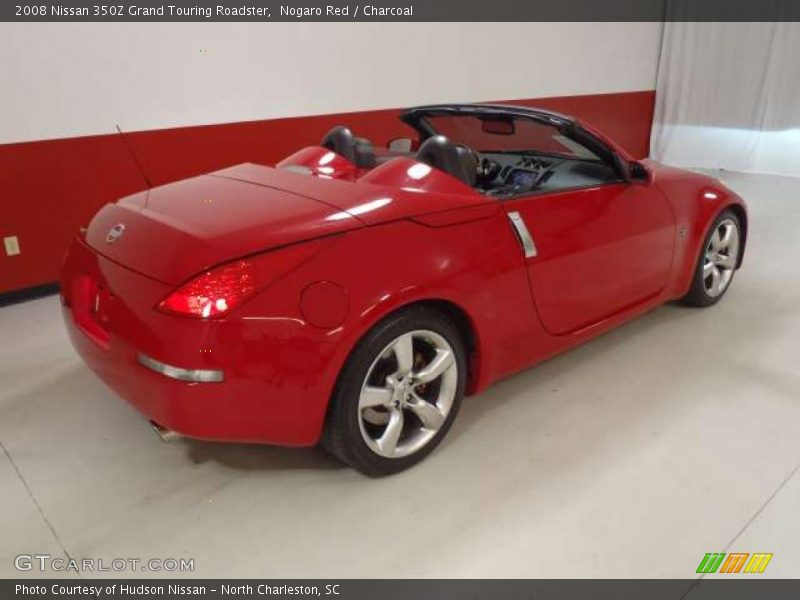 Nogaro Red / Charcoal 2008 Nissan 350Z Grand Touring Roadster