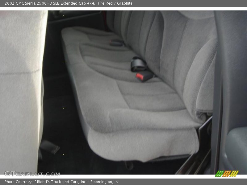 Fire Red / Graphite 2002 GMC Sierra 2500HD SLE Extended Cab 4x4