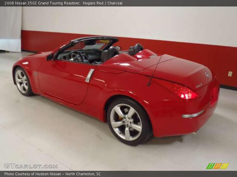 Nogaro Red / Charcoal 2008 Nissan 350Z Grand Touring Roadster