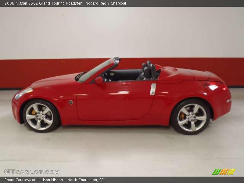 Nogaro Red / Charcoal 2008 Nissan 350Z Grand Touring Roadster