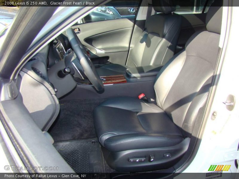  2008 IS 250 AWD Black Interior