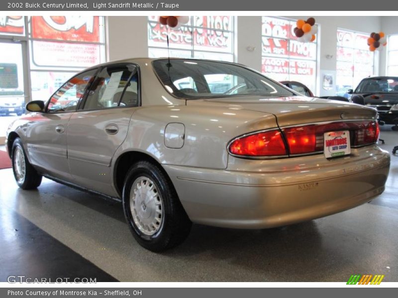 Light Sandrift Metallic / Taupe 2002 Buick Century Limited