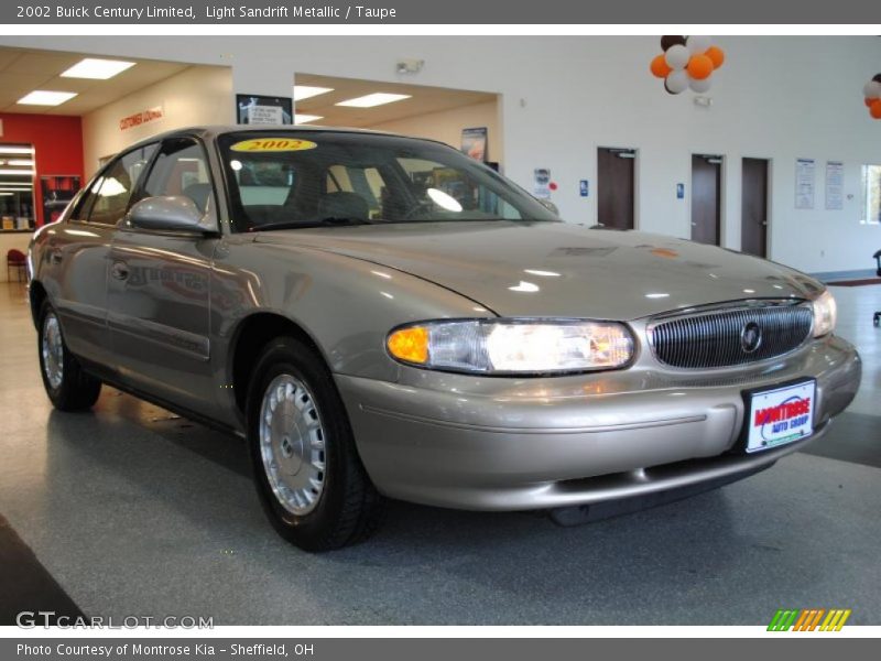 Light Sandrift Metallic / Taupe 2002 Buick Century Limited