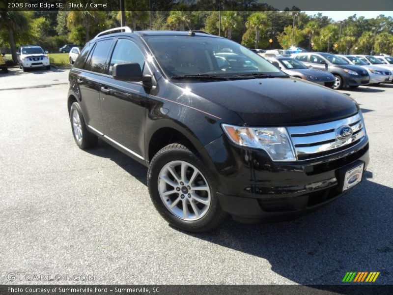 Black / Camel 2008 Ford Edge SE
