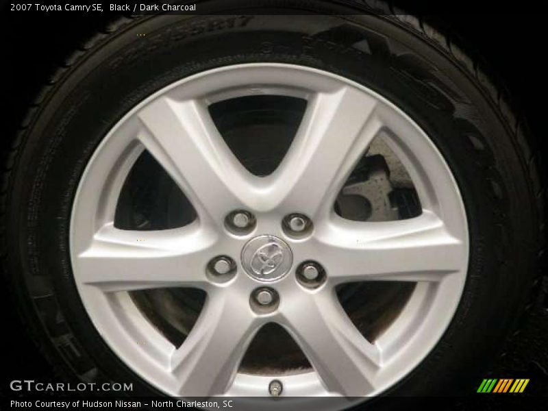 Black / Dark Charcoal 2007 Toyota Camry SE