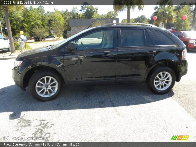 Black / Camel 2008 Ford Edge SE