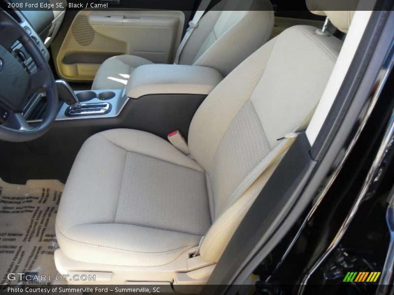 Black / Camel 2008 Ford Edge SE