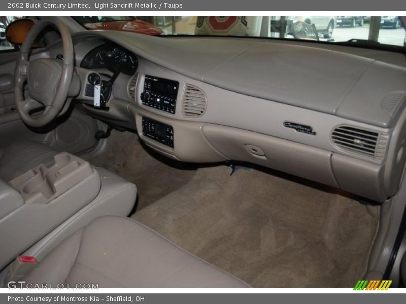 Light Sandrift Metallic / Taupe 2002 Buick Century Limited