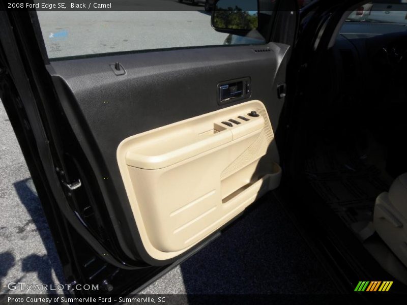 Black / Camel 2008 Ford Edge SE