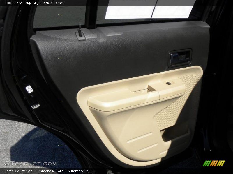Black / Camel 2008 Ford Edge SE