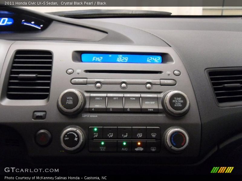 Controls of 2011 Civic LX-S Sedan