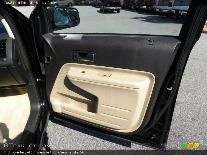 Black / Camel 2008 Ford Edge SE