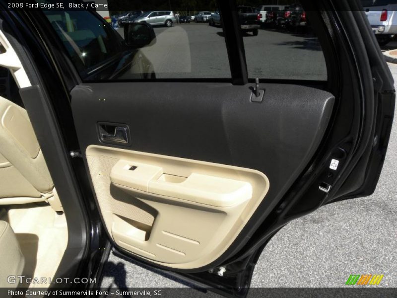Black / Camel 2008 Ford Edge SE