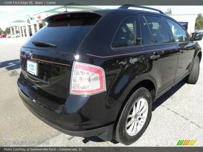 Black / Camel 2008 Ford Edge SE