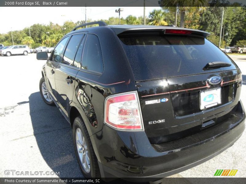 Black / Camel 2008 Ford Edge SE