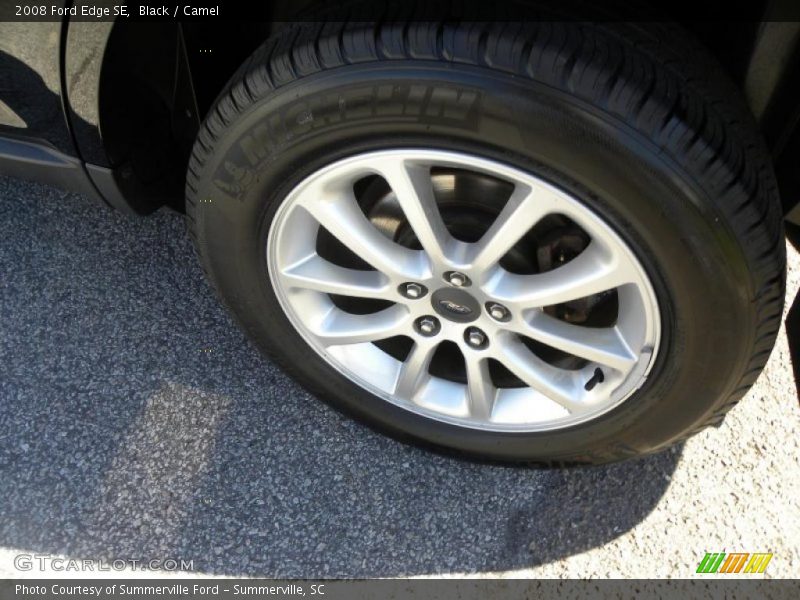 Black / Camel 2008 Ford Edge SE