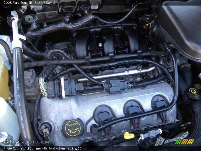 Black / Camel 2008 Ford Edge SE