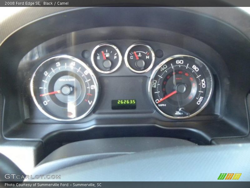 Black / Camel 2008 Ford Edge SE