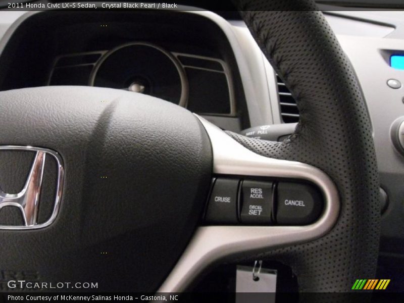 Controls of 2011 Civic LX-S Sedan