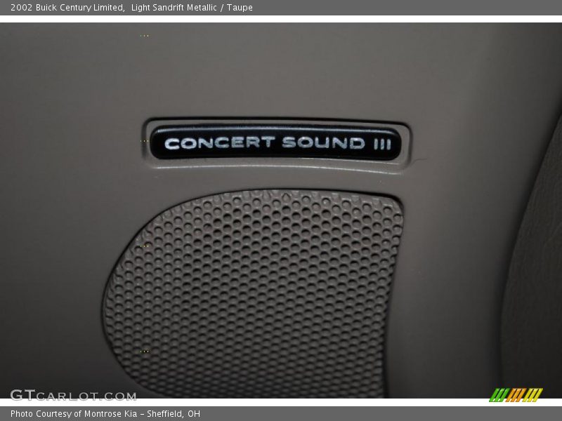 Light Sandrift Metallic / Taupe 2002 Buick Century Limited