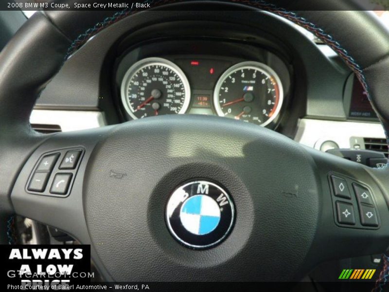 Space Grey Metallic / Black 2008 BMW M3 Coupe