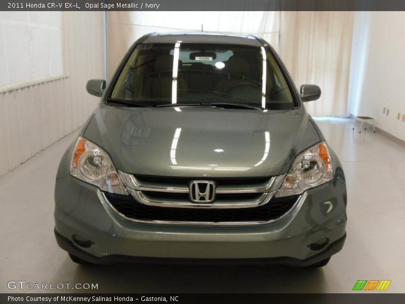 Opal Sage Metallic / Ivory 2011 Honda CR-V EX-L