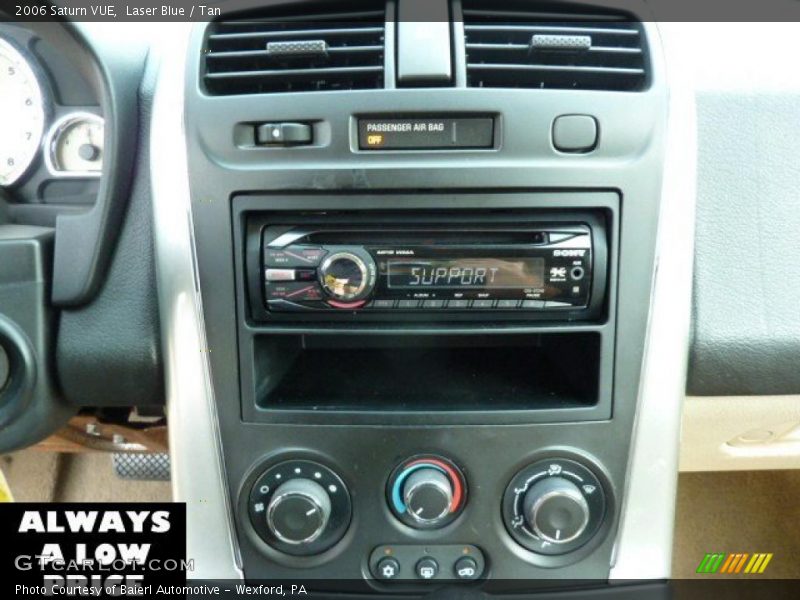 Laser Blue / Tan 2006 Saturn VUE