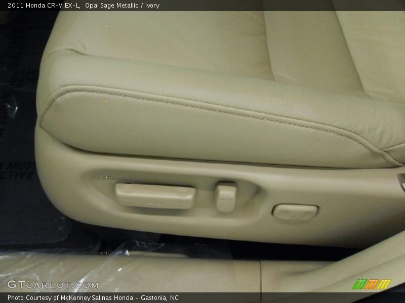 Opal Sage Metallic / Ivory 2011 Honda CR-V EX-L