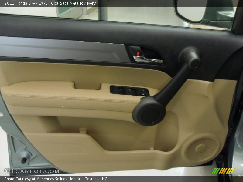 Opal Sage Metallic / Ivory 2011 Honda CR-V EX-L
