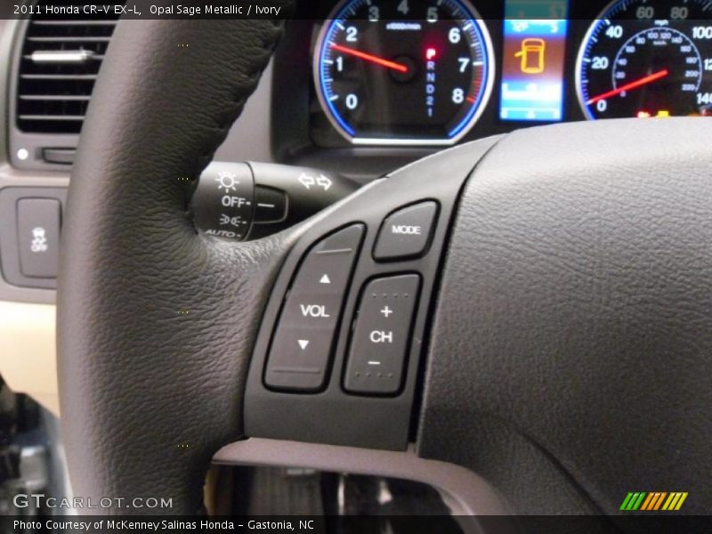 Opal Sage Metallic / Ivory 2011 Honda CR-V EX-L