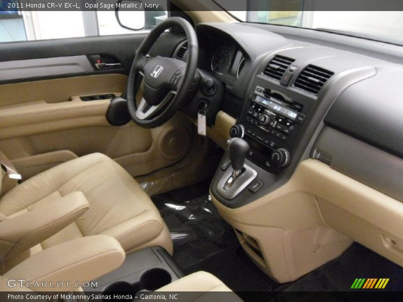  2011 CR-V EX-L Ivory Interior