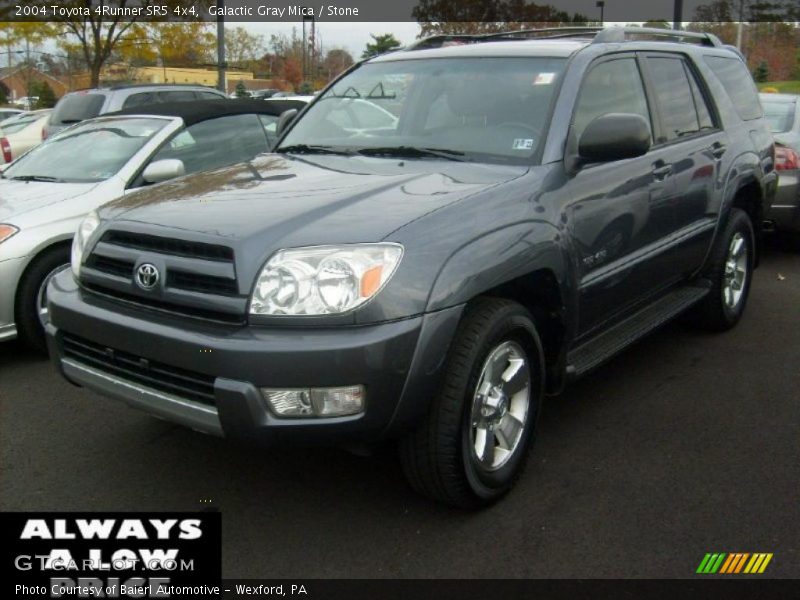 Galactic Gray Mica / Stone 2004 Toyota 4Runner SR5 4x4