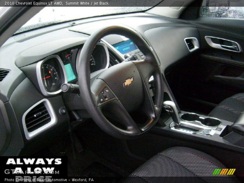 Summit White / Jet Black 2010 Chevrolet Equinox LT AWD